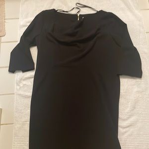 Simple black dress